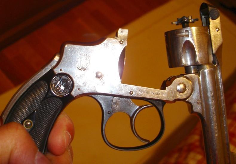 How old is this Smith and Wesson 32 cal revolver hammered serial